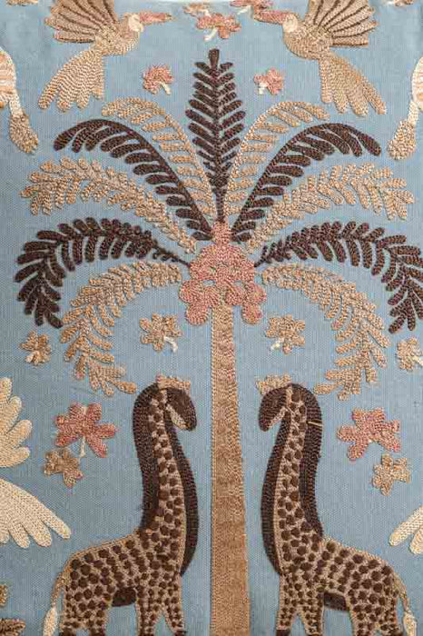 Decorative cushion cotton palm 40x40cm