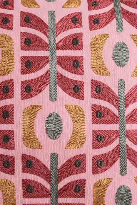 Decorative cushion cotton stripes patterned 40x40cm