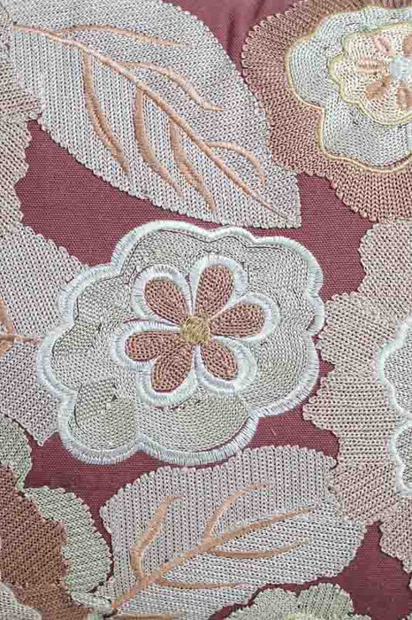 Zierkissen Baumwolle Blumenmuster 35x60cm