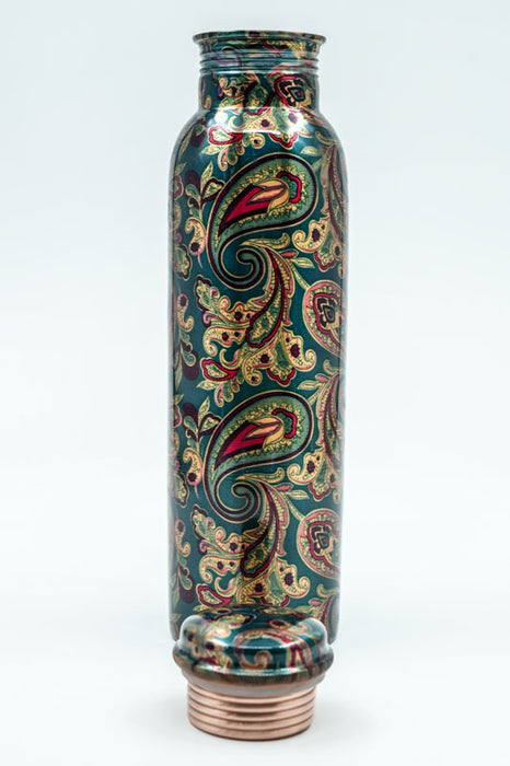 Bouteille en cuivre Paisley essence 950 ml
