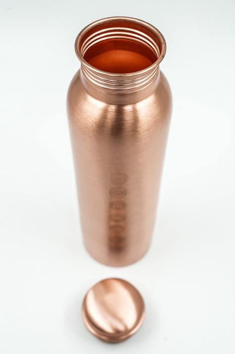 Flacon en cuivre mat, 7 Chakras, 950 ml