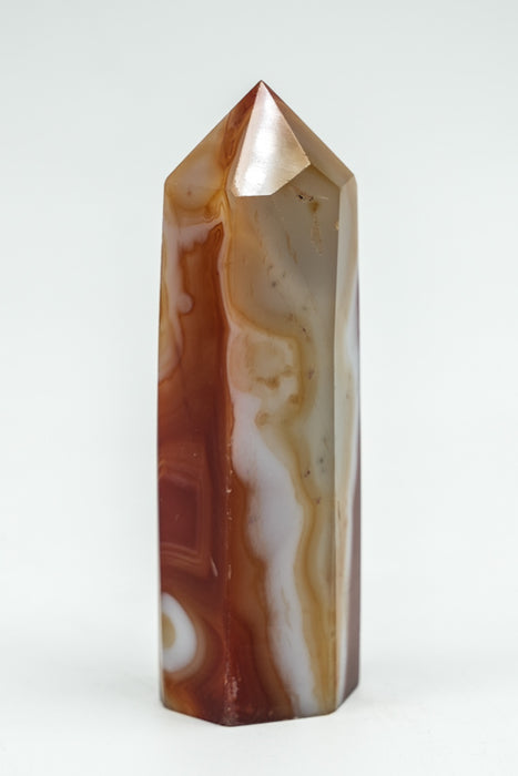 Gemstone point carnelian