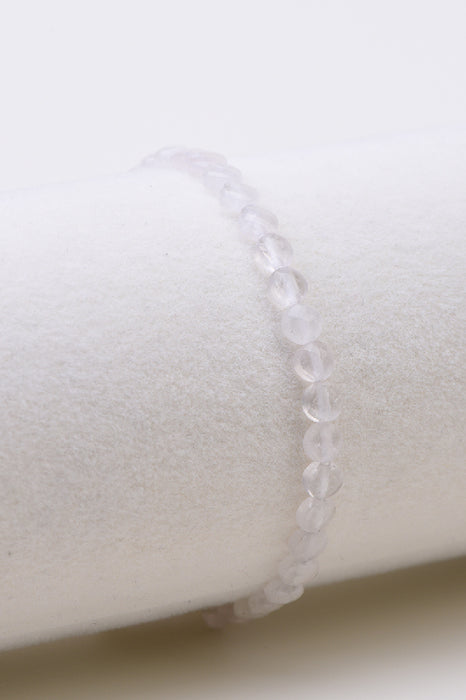 Armband 4mm Mondstein, Klasse AAA, 18 cm