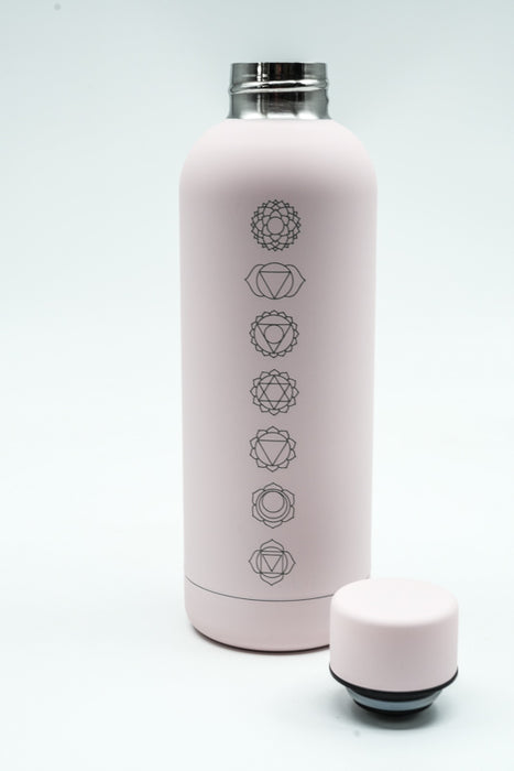 Thermosflasche rosa 7 Chakra 500ml