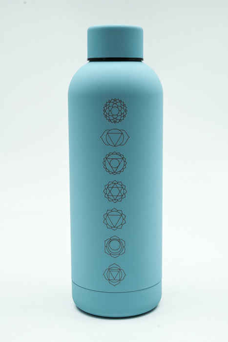 Thermosflasche hellblau 7 Chakra 500ml