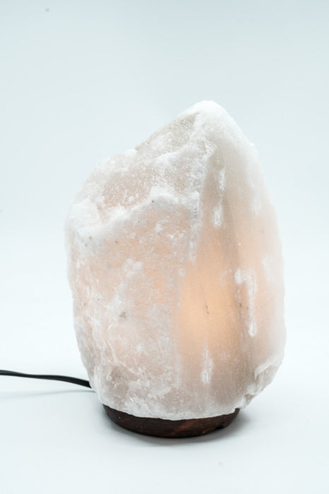Salzsteinlampe weiss 4-6 kg