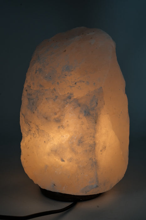 Salzsteinlampe weiss 7-10 kg