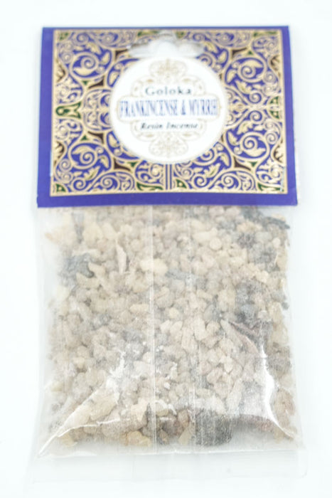 Incense resin Goloka Frankincense &amp; Myrrh 30 gr.