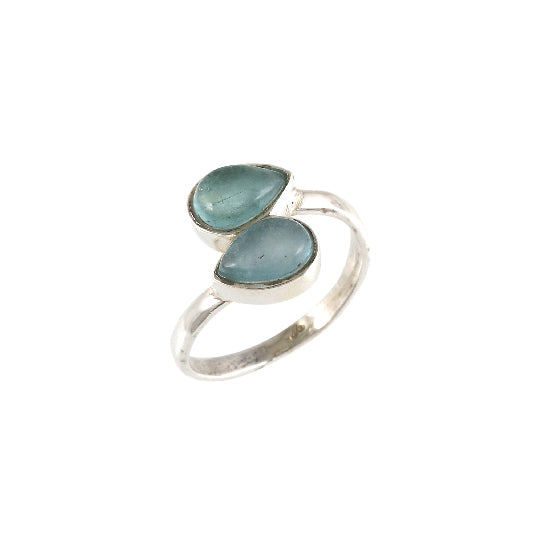 Bague argent apatite