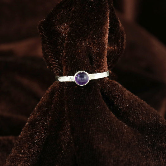 Silberring Amethyst