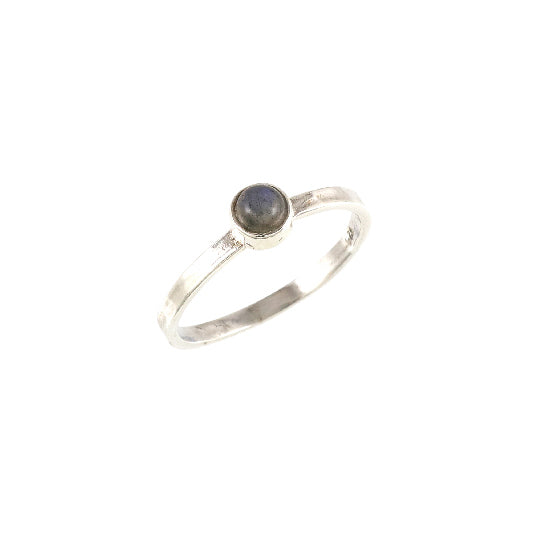 Bague argent labradorite