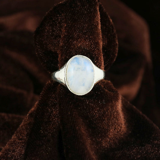 Bague argent pierre de lune
