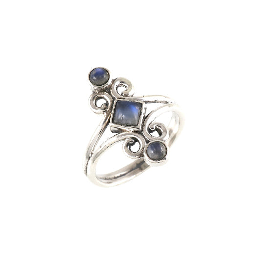 Bague argent pierre de lune