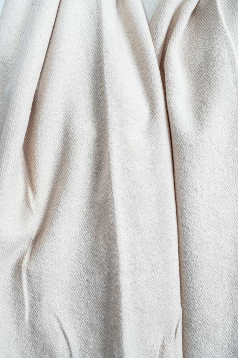 Écharpe viscose/laine camel 80x185cm