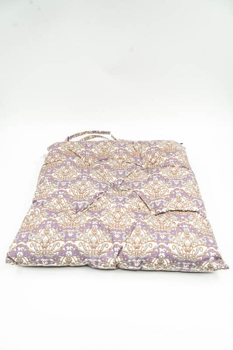 Chair cushions with ties, assorted, 40x40cm