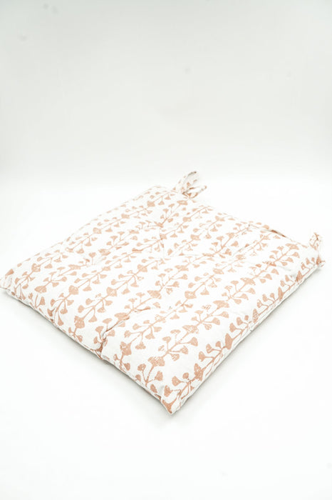 Chair cushions with ties, assorted, 40x40cm