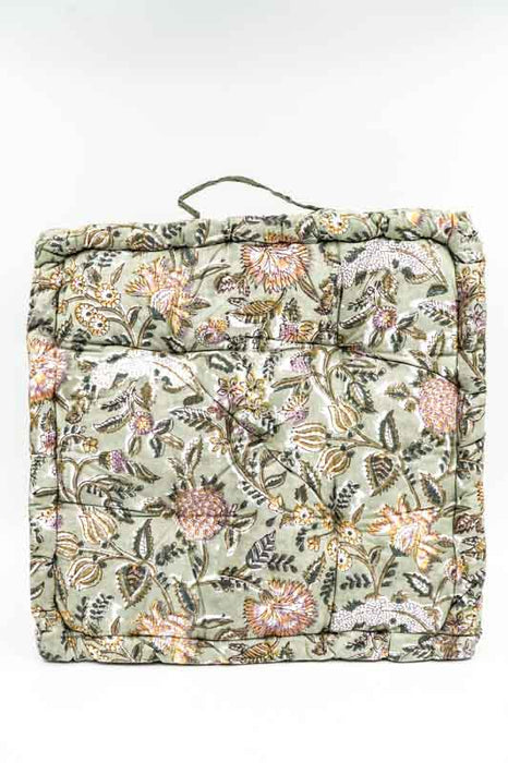 Seat cushion/floor cushion assorted 40x40x10cm