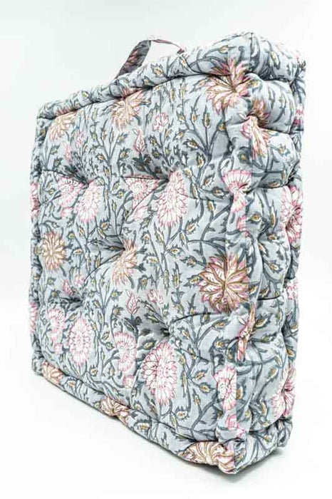 Seat cushion/floor cushion assorted 40x40x10cm