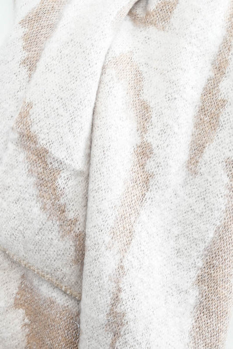 Schal Kaschmir/Wolle/Viskose beige 50x200 cm