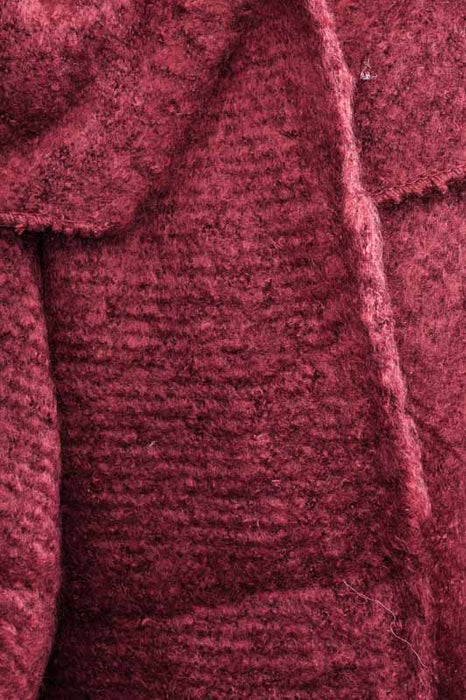 Schal Wolle/Viskose bordeaux 60x200 cm