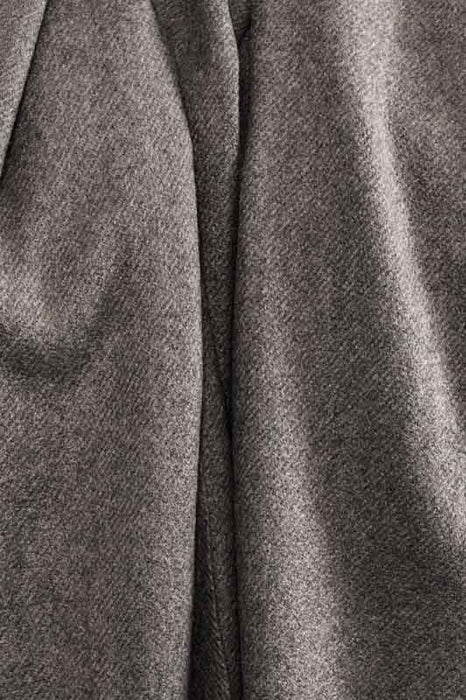 Schal Kaschmir/Viskose/Wolle dunkelbraun 70x190 cm