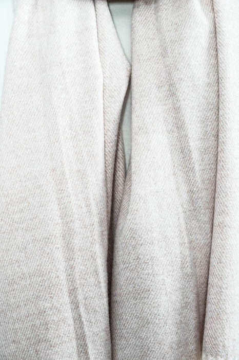 Schal Kaschmir/Viskose/Wolle beige 70x190 cm