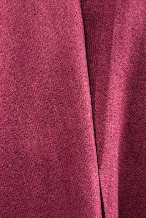 Scarf cashmere/viscose/wool bordeaux 70x190 cm