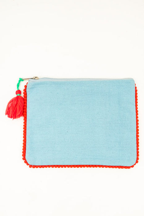 Cotton toiletry bag Love 15x20 cm