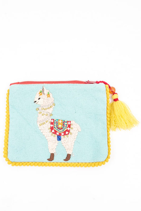 Cosmetic Bag Cotton Alpaca 10x12 cm