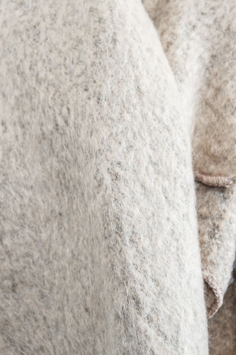 Scarf wool/viscose camel 60x200 cm