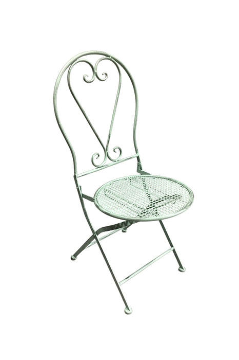 CACHET HIT garden furniture set: table with 2 chairs, sage green