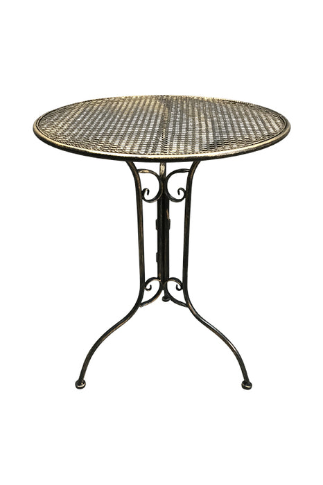 CACHET HIT garden furniture set: table with 2 chairs, antique black