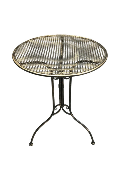 CACHET HIT garden furniture set: table with 2 chairs, antique black