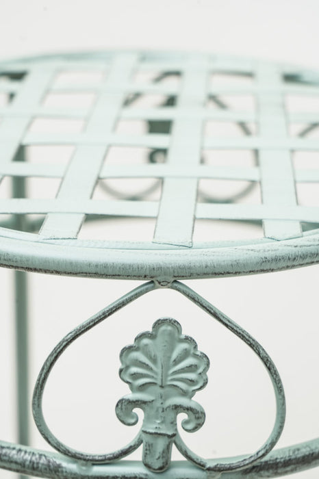 Round 3-legged flower stand, sage, medium, 27x60cm