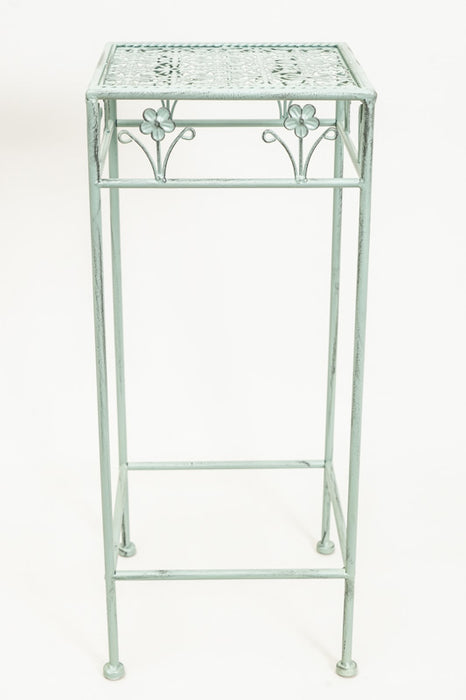4-sided flower stand, sage green, medium, 25x60cm
