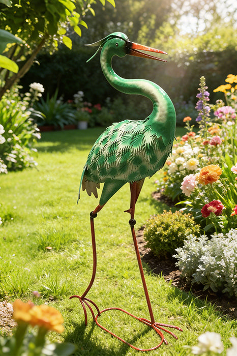 Heron turquoise/multicolor 44x17x81.5cm