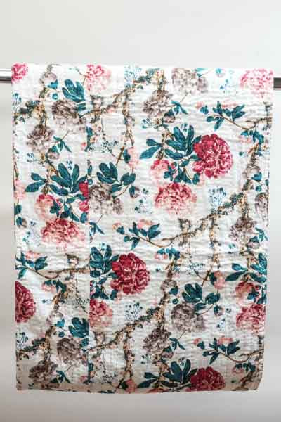 Bettdecke Kantha assortiert multicolor 220x270cm