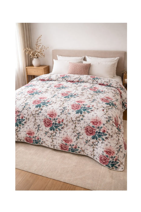 Bettdecke Kantha assortiert multicolor 220x270cm