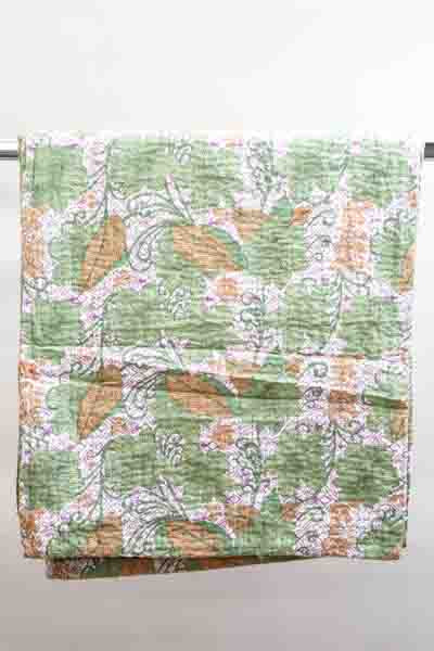 Bettdecke Kantha assortiert multicolor 220x270cm