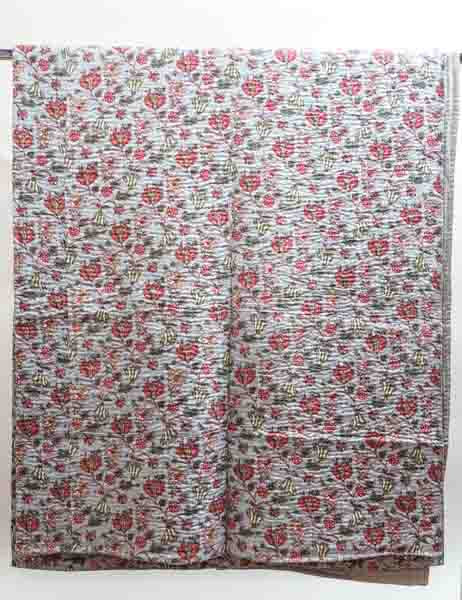 Bettdecke Kantha assortiert multicolor 220x270cm