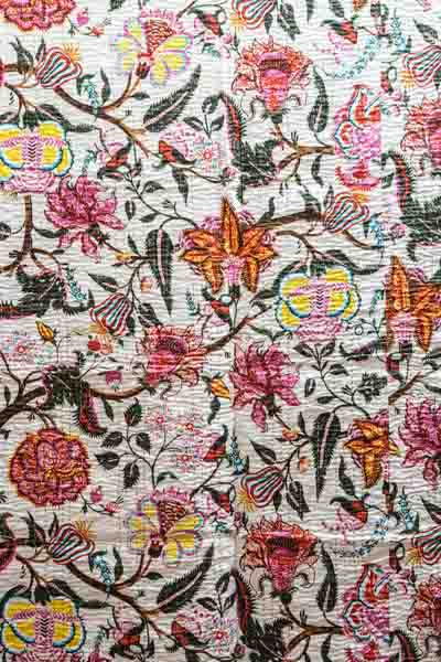 Bettdecke Kantha assortiert multicolor 220x270cm