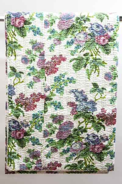 Bettdecke Kantha assortiert multicolor 220x270cm