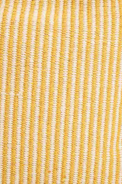 Cotton cushion cover, yellow patterned, 45x45cm