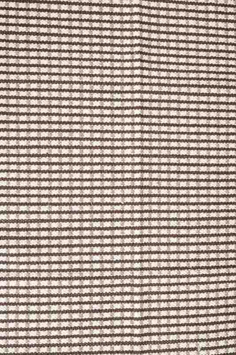 Cotton rug, brown patterned, 80x120cm