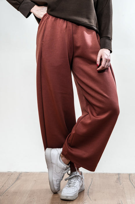 Pantalon large rouille - Taille unique