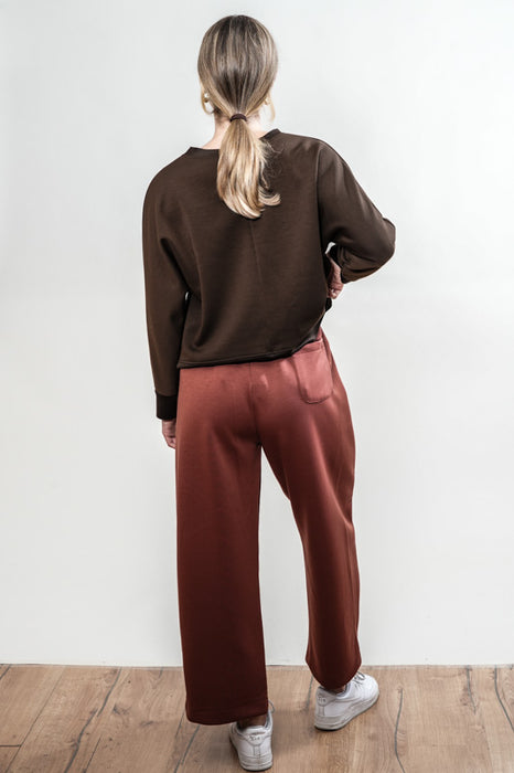 Pantalon large rouille - Taille unique