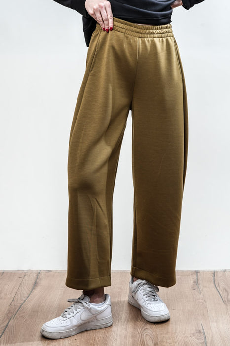 Pantalon large kaki - Taille unique