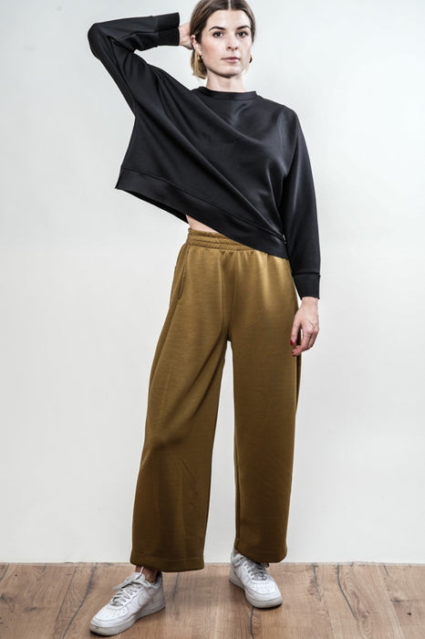 Pantalon large kaki - Taille unique