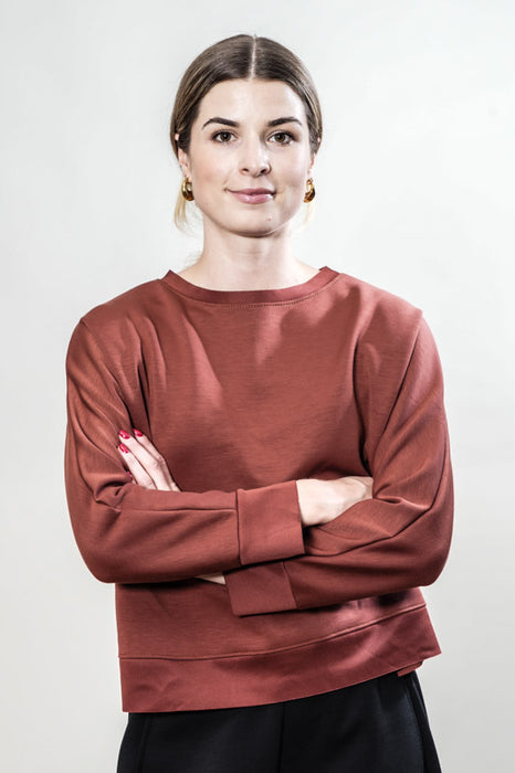 Pull rouille - Taille unique