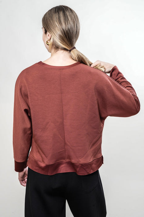 Pull rouille - Taille unique